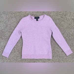 Charter Club Light Pink Crew Neck Sweater
